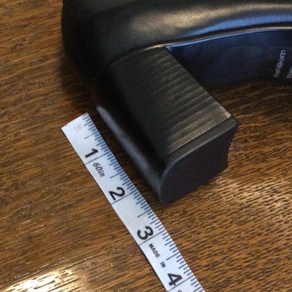 Bata Square Toe Chunky Heels - Picture 7 of 13